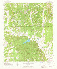 Troy Mississippi Historical topographic map, 1:24000 scale, 7.5 X 7.5 Minute, Year 1966