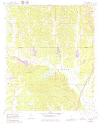 Troy Mississippi Historical topographic map, 1:24000 scale, 7.5 X 7.5 Minute, Year 1966