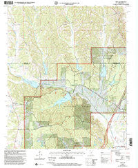 Troy Mississippi Historical topographic map, 1:24000 scale, 7.5 X 7.5 Minute, Year 2000