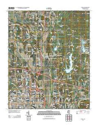Tupelo Mississippi Historical topographic map, 1:24000 scale, 7.5 X 7.5 Minute, Year 2012
