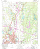 Tupelo Mississippi Historical topographic map, 1:24000 scale, 7.5 X 7.5 Minute, Year 1992