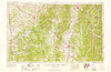 Tupelo Mississippi Historical topographic map, 1:250000 scale, 1 X 2 Degree, Year 1958