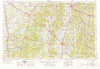 Tupelo Mississippi Historical topographic map, 1:250000 scale, 1 X 2 Degree, Year 1956