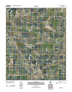 Tutwiler Mississippi Historical topographic map, 1:24000 scale, 7.5 X 7.5 Minute, Year 2012