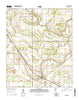Tutwiler Mississippi Current topographic map, 1:24000 scale, 7.5 X 7.5 Minute, Year 2015
