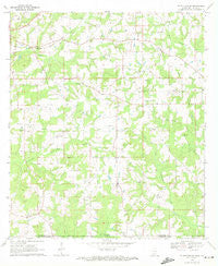 Tylertown SE Mississippi Historical topographic map, 1:24000 scale, 7.5 X 7.5 Minute, Year 1970