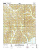 Tyro Mississippi Current topographic map, 1:24000 scale, 7.5 X 7.5 Minute, Year 2015
