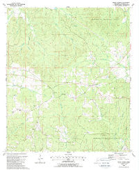 Union Church Mississippi Historical topographic map, 1:24000 scale, 7.5 X 7.5 Minute, Year 1988