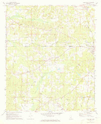 Union West Mississippi Historical topographic map, 1:24000 scale, 7.5 X 7.5 Minute, Year 1972