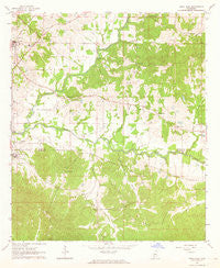 Utica East Mississippi Historical topographic map, 1:24000 scale, 7.5 X 7.5 Minute, Year 1963
