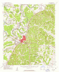 Valley Mississippi Historical topographic map, 1:62500 scale, 15 X 15 Minute, Year 1961