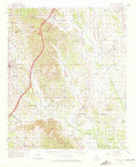 Van Vleet Mississippi Historical topographic map, 1:62500 scale, 15 X 15 Minute, Year 1959