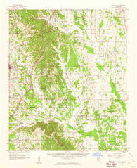 Van Vleet Mississippi Historical topographic map, 1:62500 scale, 15 X 15 Minute, Year 1959