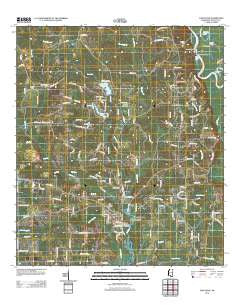 Vancleave Mississippi Historical topographic map, 1:24000 scale, 7.5 X 7.5 Minute, Year 2012