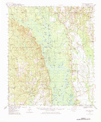Vancleave Mississippi Historical topographic map, 1:62500 scale, 15 X 15 Minute, Year 1941