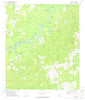 Vernal Mississippi Historical topographic map, 1:24000 scale, 7.5 X 7.5 Minute, Year 1972