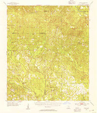 Vestry Mississippi Historical topographic map, 1:62500 scale, 15 X 15 Minute, Year 1954