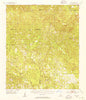 Vestry Mississippi Historical topographic map, 1:62500 scale, 15 X 15 Minute, Year 1954