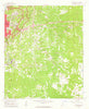 Vicksburg East Mississippi Historical topographic map, 1:24000 scale, 7.5 X 7.5 Minute, Year 1962