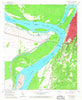 Vicksburg West Mississippi Historical topographic map, 1:24000 scale, 7.5 X 7.5 Minute, Year 1962