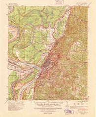 Vicksburg Mississippi Historical topographic map, 1:62500 scale, 15 X 15 Minute, Year 1941