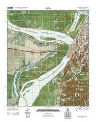 Vicksburg West Mississippi Historical topographic map, 1:24000 scale, 7.5 X 7.5 Minute, Year 2012