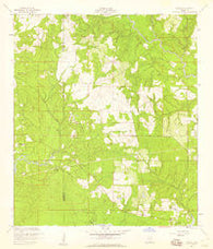 Vidalia Mississippi Historical topographic map, 1:24000 scale, 7.5 X 7.5 Minute, Year 1956