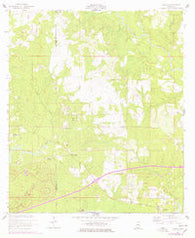 Vidalia Mississippi Historical topographic map, 1:24000 scale, 7.5 X 7.5 Minute, Year 1956