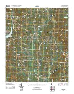 Vimville Mississippi Historical topographic map, 1:24000 scale, 7.5 X 7.5 Minute, Year 2012