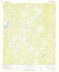 Vimville Mississippi Historical topographic map, 1:24000 scale, 7.5 X 7.5 Minute, Year 1971