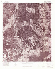 Walthall SE Mississippi Historical topographic map, 1:24000 scale, 7.5 X 7.5 Minute, Year 1976