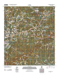 Washington Mississippi Historical topographic map, 1:24000 scale, 7.5 X 7.5 Minute, Year 2012