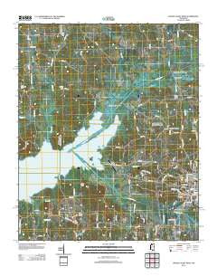 Water Valley West Mississippi Historical topographic map, 1:24000 scale, 7.5 X 7.5 Minute, Year 2012