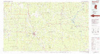Waynesboro Mississippi Historical topographic map, 1:100000 scale, 30 X 60 Minute, Year 1984