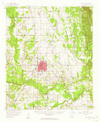 West Point Mississippi Historical topographic map, 1:62500 scale, 15 X 15 Minute, Year 1959