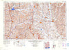 West Point Mississippi Historical topographic map, 1:250000 scale, 1 X 2 Degree, Year 1984