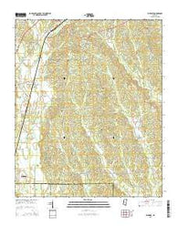 Wheeler Mississippi Current topographic map, 1:24000 scale, 7.5 X 7.5 Minute, Year 2015