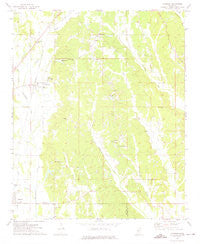 Wheeler Mississippi Historical topographic map, 1:24000 scale, 7.5 X 7.5 Minute, Year 1973