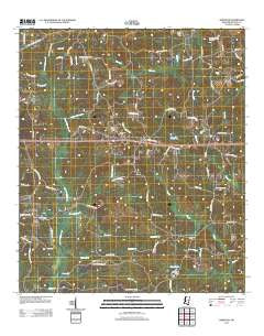 Whistler Mississippi Historical topographic map, 1:24000 scale, 7.5 X 7.5 Minute, Year 2012