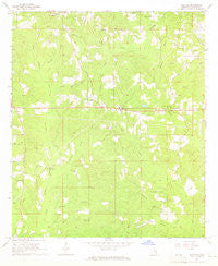 Whistler Mississippi Historical topographic map, 1:24000 scale, 7.5 X 7.5 Minute, Year 1964