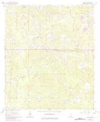 Whistler Mississippi Historical topographic map, 1:24000 scale, 7.5 X 7.5 Minute, Year 1964