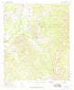 White Oak Mississippi Historical topographic map, 1:24000 scale, 7.5 X 7.5 Minute, Year 1968