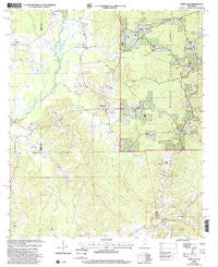 White Oak Mississippi Historical topographic map, 1:24000 scale, 7.5 X 7.5 Minute, Year 2000