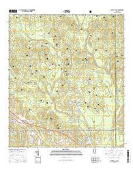 White Plains Mississippi Current topographic map, 1:24000 scale, 7.5 X 7.5 Minute, Year 2015