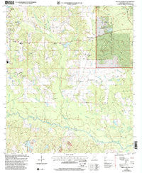 Whites Crossing Mississippi Historical topographic map, 1:24000 scale, 7.5 X 7.5 Minute, Year 2000