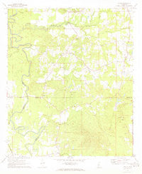Whites Mississippi Historical topographic map, 1:24000 scale, 7.5 X 7.5 Minute, Year 1971