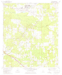 Whitfield Mississippi Historical topographic map, 1:24000 scale, 7.5 X 7.5 Minute, Year 1980