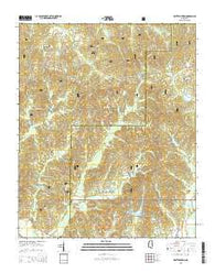 Whitten Town Mississippi Current topographic map, 1:24000 scale, 7.5 X 7.5 Minute, Year 2015