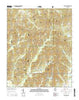 Whitten Town Mississippi Current topographic map, 1:24000 scale, 7.5 X 7.5 Minute, Year 2015