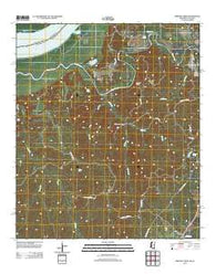 Widows Creek Mississippi Historical topographic map, 1:24000 scale, 7.5 X 7.5 Minute, Year 2012